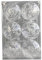 6 Stücke Weihnachtskugeln Weihnachtsdeko Set, Weiß Blau Weihnachtskugeln Transparent, Bemalt Weihnachtsbaumkugeln Weihnachtsanhänger, Christbaumkugeln Kunststoff für Weihnachtsbaumschmuck