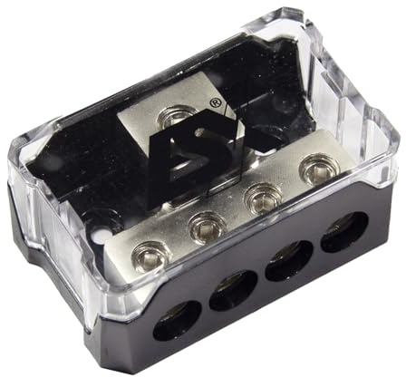 ESX DGD1/4-4-Fach Masseverteilerblock bis 50qmm Powerkabel