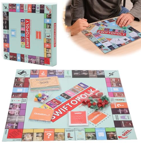 Umllpet Monopoly Reise um die Welt, Brettspiel für Kinder und Erwachsene, Monopoly-Brettspiele, Pärchen-Brettspiele, perfekt zum Mitnehmen und die Welt kennenlernen mit Mr. Monopol ab 8 Jahre geeignet