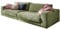 KAWOLA Big Sofa Madeline 3-Sitzer - Olivgrünes Cord Megasofa, Moderne Couch für Wohnzimmer, Gemütliches Lounge Sofa