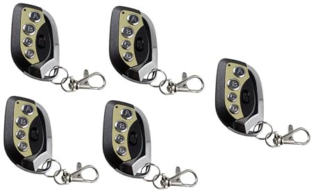 Telecomandi duplicatore per garage e cancelli elettrici, a codice fisso, 433.92 MHz - Set 5 telecomandi