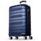 NOWI Handgepäck Koffer 55x40x20cm leicht – 40L Volumen – 8 Rollen 360° drehbar – Leichter ABS Koffer mit Zahlenschloss & Teleskopgestänge, Kabinentrolley, Handgepäckskoffer, Kabinenkoffer (blau, M)