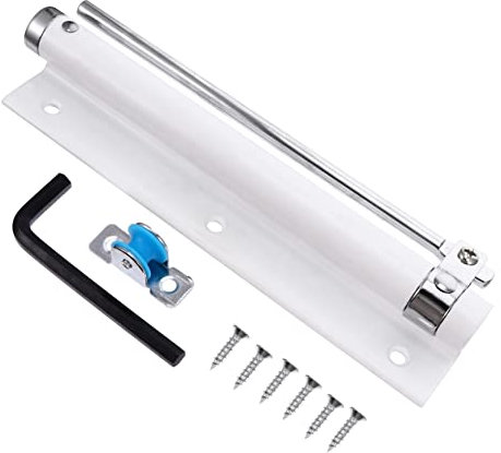 Angoily 1Pieza Cierrapuertas Automático de para Puertas de Casa Cierre Hidráulico Seguro y Silencioso Compatible con Puertas Metálicas Diseño Resistente