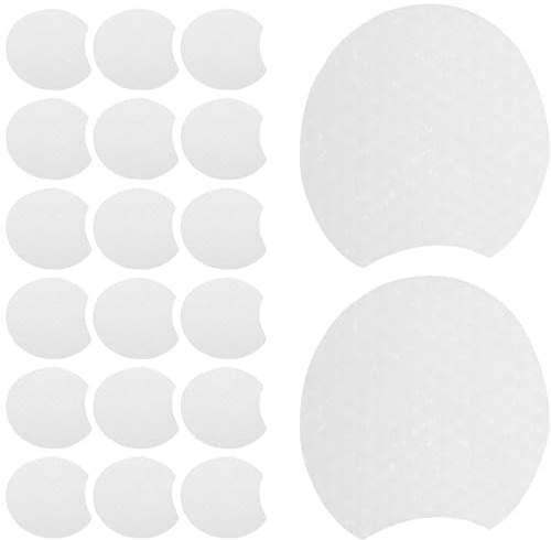 600 Stück Runde Make Up Entferner Pads aus Vliesstoff | Weiß, für Gesichtsreinigung und Feuchtigkeitspflege, Einweg Kosmetikpads mit Dicker Ausführung