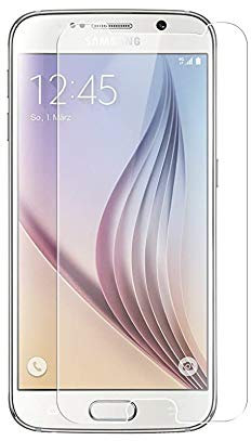WEOFUN 2 Stück Schutzfolie für Samsung Galaxy S6, Displayschutzfolie Panzerfolie für Samsung Galaxy S6 Schutzglas Folie [0.33mm, 9H, Ultra-klar]