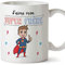 Mugffins Frère Mug/Tasse – J'aime Mon Super frère – Tasse Originale/Cadeau Anniversaire. Céramique 350 ML