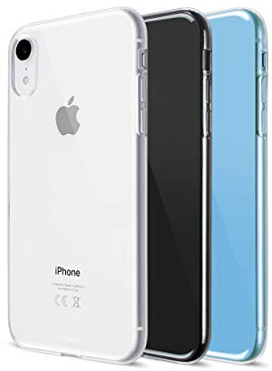 Artwizz NoCase Handyhülle geeignet für iPhone XR - Ultra-dünne, elastische TPU Schutzhülle - Transparent