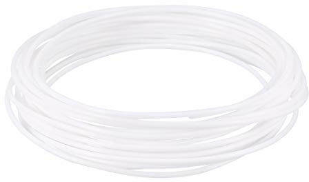 sourcing map 5 Meter / 16 Ft 5 Meter / 16 Ft 3D-Stift PLA 1,75 Mm Weiß | 3D-Druckerfaden