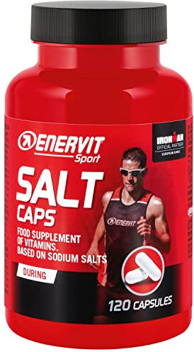Enervit Sport Salt Caps, Neutral, 1 Pack of 120 Capsules
