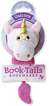 IF Book-Tails Lesezeichen, Einhorn, Weiß