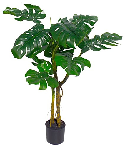 Leaf Realistische künstliche Monstera-Käsepflanze