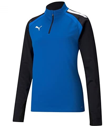 PUMA Herren Teamliga 1/4 Zip Top T-Shirt, Electric-blau, L
