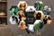 MuchoWow Ihr Fotowand selbst gestalten - Wandbilder auf Hexagon - Bilderrahmen Collage - Personalisierte Geschenke - Wandcollage Foto Wand Collage - Wanddeko Fotogeschenke mit eigenem Foto