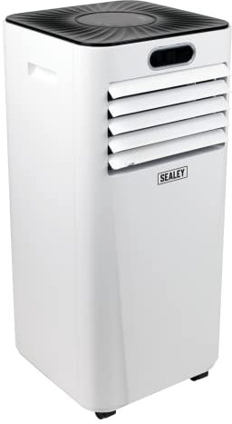 Sealey 3-in-1 Portable Air Conditioning Unit with Window Sealing Kit 7,000Btu/hr with Window Sealing Kit - SAC7000