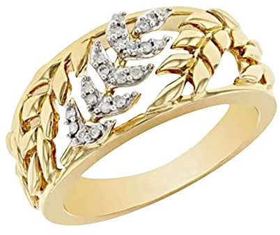 Vipomkowa Spoon Rings Zircon Diamond Ring For Women Fashion Jewelry Accessories For Women Men Popular Gold Rings for Girls 10-12 Years Old