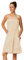 Sowel® Saunakilt Damen, 100% Bio-Baumwolle, Saunahandtuch mit Klettverschluss und Gummizug, Saunatuch Knielang, 80 x 130 cm, Sand/Sand
