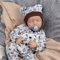 BABESIDE Reborn-Baby Puppe- 17 Zoll Handgefertigte Realistische Babypuppen weicher Stoffkörper, wiedergeborene silikon Babypuppen wie echtes Baby (schlafendes Baby)