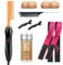 PasaRose Hot Comb Hair Straightener Set 11pcs, Wig Wax Stick, Wig Cap, Lace Band, Rat Tail Comb & Hair Clips