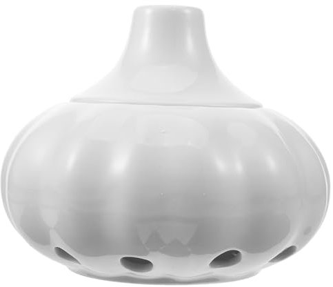 Cabilock Pot À Ail En Céramique – Ustensiles De Cuisine Pour Ail Gingembre Haricots Oignons Organisateurs Et Rangements De Cuisine