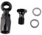 HUANGSHIJUNOUS Auto Motorrad Hydraulische Edelstahl Nylon Geflochtene AN6 Heizöl Schlauch Fitting Banjo 12 14mm Mit Kupplung Schraube M12 M14 X 1,5(AN6-M14x1.5)
