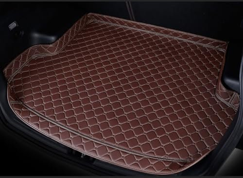 USJEKZI66 Kofferraummatten für VW Caddy Maxi 2015-2025, Antirutschmatte Auto Antirutsch Auto Zubehör,Brown
