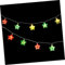 VANZACK Christmas Star String Lights LED Decorative Fairy Lights for Bedroom and Xmas Battery Operated Warm Lights Holiday