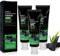 Bamboo Charcoal Deep Toothpaste,Weißzähne 110 g, Aktivkohle-Kohle-Zahnpasta, tiefe Reinigung und frischer Atemzündung Zahnpasta, Zahnflecken entfernen, Blended Zahnpasta (3)