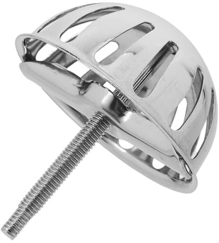 HOMSFOU Urinal Funnel Cover Aus Edelstahl Einfache Handhabung Robust Und Langlebig Einsetzbar Für Verschiedene Urinaldesigns Spritzwassergeschützt Und Geruchsneutral