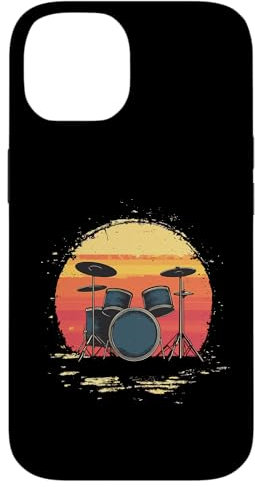 Batterie de batterie rétro vintage Coque pour iPhone 14