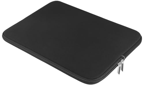 Healifty 13 Zoll Laptop Hülle, Laptop Tasche 13 Zoll für Macbook Air 13.6 M4/M3/M2/M1, MacBook Pro 13 M2/M1, iPad Pro/Air 13, Surface Pro, 12-13.9 Tablet, Wasserdicht Tragbar Laptop Sleeve – Schwarz