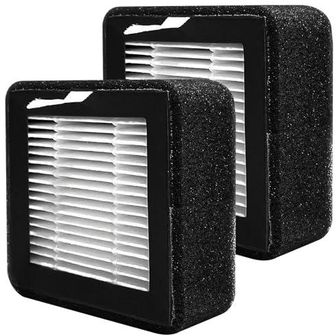 2 Pack Kobra S1 Air Filter HEPA Activated Carbon Filter for Anycubic Kobra S1 Combo, Effectively Filter Dust & VOCs, Toxic Gases Upgrade Spare Parts 3D Printer Accessories