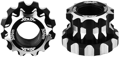 XOUX AX-B BMX Axle Nuts 10MM (2 Pack)
