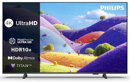 PHILIPS 43PUS7061/12 43 Zoll 4K LED Smart-TV | Pixel Precise Ultra HD, Titan OS, Dolby Atmos Sound