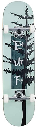 Enuff Evergreen Tree Complete Skateboard 32x8 - Sage/Grey