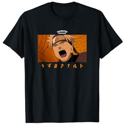 Naruto Shippuden Yelling Image Anime T-Shirt