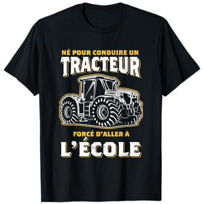 Agriculteur Tshirt Garçons Tracteur Cadeau Enfant Fermier T-Shirt
