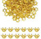 RECHCIGA 120 Stück Mini Kronen Deko Kleine Goldene Kronen Tischdeko Kronen Streudeko Tibetischen Stil Mini Krone Charms Krone Anhänger zum Basteln DIY Krone Schmuck für Schmuckherstellung Tischdeko