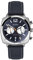 Sekonda Airborne Herren-Armbanduhr, 40 mm, Quarz, Analoganzeige, blaues Lederarmband, 30027