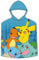 FACTORY CR Unisex-Kinder 2023POK017 Pokemon-Mikrofaser-Poncho, Badetuch, Kinderhandtuch, Kinderdruck, 50x100, Mehrfarbig, único