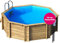 BWT Tropic OCTO 414 - Bacino in legno, particolarmente sicuro e stabile, diametro 386 cm e livello dell'acqua 110 cm