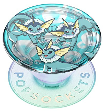 PopSockets Telefongriff mit expandierendem Ständer, Pokemon - Vaporean Bubbles