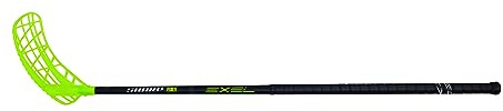 EXEL | Floorball Schläger/Unihockey Stock Sharp, Black, High Level Composite/Glassfibre