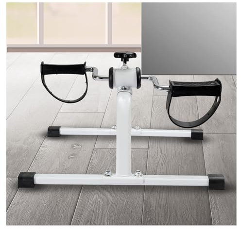 BZJPRFC Fahrradpedaltrainer Unter Dem Schreibtisch, Pedaltrainer, Mini-Heimtrainer, Verstellbare Fitnessgeräte for Senioren for Arm- Oder Beinfitness Und Physiotherapie (Color : Style 1)