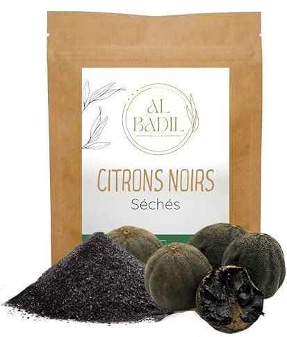 Limone nero in polvere, Loumi, pronto usato - 50 Gr Una spezia incredibile per la cucina.