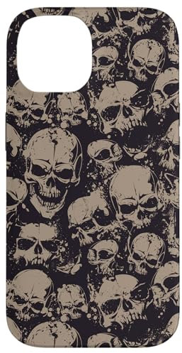 iPhone 14 Emo Grunge Aesthetic Gothic Skull Goth Halloween Case
