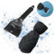FairyPeach Eiskratzer Auto mit Handschuh, Schnee Eiskratzerhandschuh, Schneekratzer Auto, Scheibenkratzer Winter, Schneeschaufel, Auto Scheiben Eiskratzer, Wasserdichtem Warmen Handschuh, Icescraper