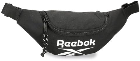 Reebok Carson, Kulturbeutel, Umhängetasche, perfekt zum Organisieren, mehrere Fächer von Joumma Bags, Schwarz, Talla única, Sac Banane