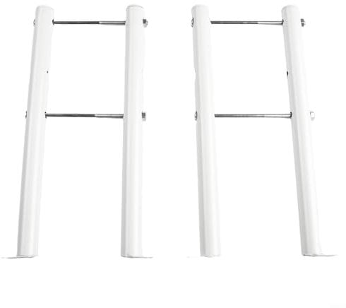 2 PCS Radiator Floor Bracket Kit, Low-carbon Steel Radiator Insulator Pads, Support Pads, Radiator Mounts Rack, For Vertical Positioning Of Cast Iron Radiators(20CM)