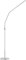 Daylight Slimline 4 LED Floor Lamp - 6,000K, 3,200 Lux, 4 Brightness Levels, USB-C Port for Fast Charging - Sleek Design, Anti-Glare Shade, Flexible Height Adjustment - Brushed Steel