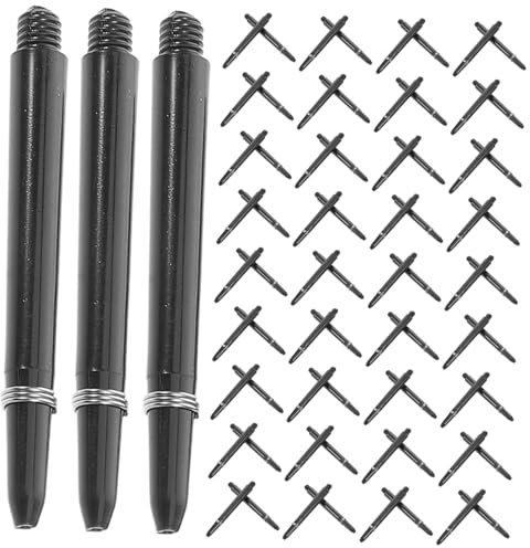 Supvox 100 Stück Wellen Ersatzpackung 2ba Gewindewellen Nylon Leicht Und Für Spitze Und Stahlspitze